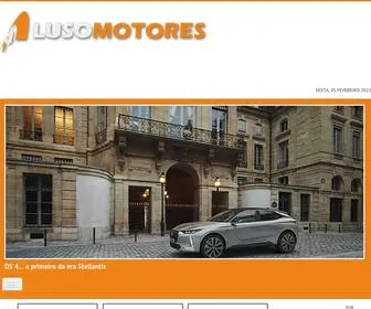 Lusomotores.com(LusoMotores) Screenshot