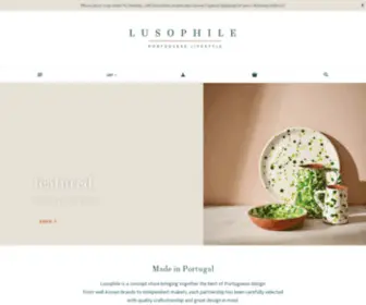 Lusophile.co.uk(Portuguese Home) Screenshot