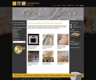 Lusostone.com(Natural stones) Screenshot