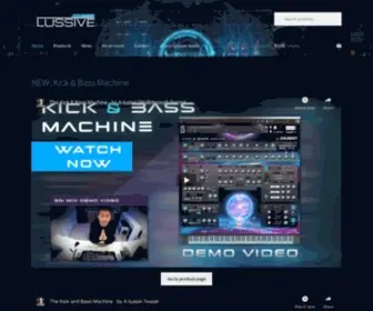 Lussive.com(Samples, Presets, Kick Genator, Mixing, Mastering) Screenshot