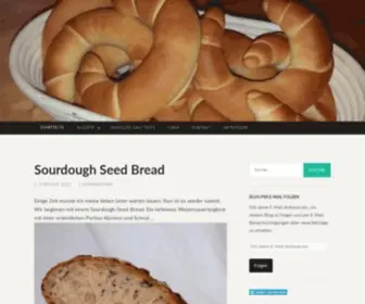 Lustaufbrot.com(Brot wie zu Omas Zeiten) Screenshot