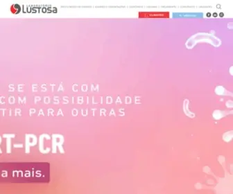 Lustosa.com.br(Laboratório Lustosa) Screenshot