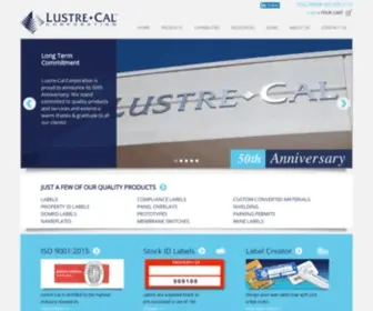 Lustrecal.com(Property ID Labels) Screenshot