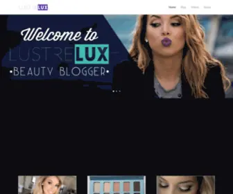 Lustrelux.com(Beauty Blog) Screenshot