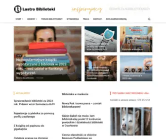 Lustrobiblioteki.pl(Strona główna) Screenshot