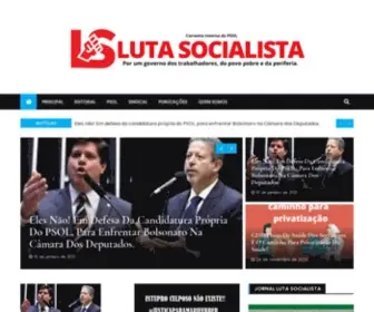 Lutasocialista.com.br(LUTA SOCIALISTA) Screenshot