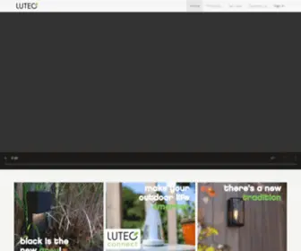 Lutec.net(LUTEC is a company) Screenshot