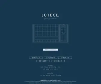 Lutecedc.com(Lutéce) Screenshot