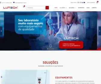 Lutech.com.br(Equipamentos para Laboratório) Screenshot