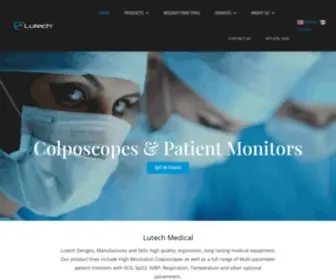 Lutechmedical.com(Colposcope System) Screenshot