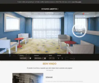 Luteciahotel.com(Os quartos do Lutecia Smart Design Hotel est) Screenshot