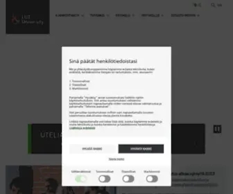 Lut.fi(Uteliaiden yliopisto) Screenshot