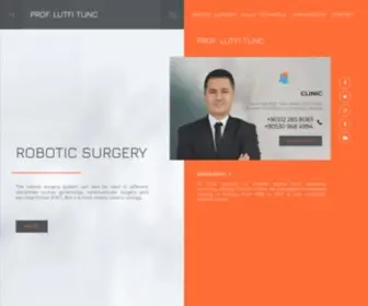 Lutfitunc.com(Robotik, Laparoskopik Cerrahi, Üroloji Ankara, Prof) Screenshot