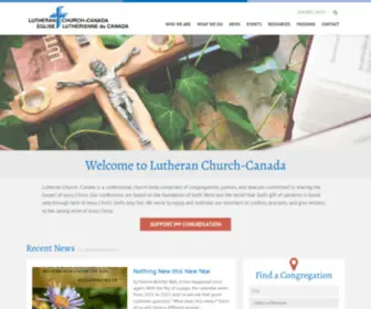 Lutheranchurchcanada.ca(Lutheran Church) Screenshot