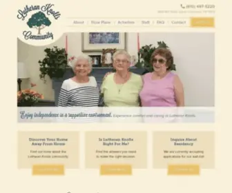 Lutheranknolls.com(Lutheran Knolls) Screenshot