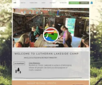 Lutheranlakeside.com(Lutheran Lakeside) Screenshot