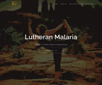 Lutheranmalaria.org(Lutheran Malaria) Screenshot