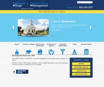 Lutherantrust.com(Church Asset Management) Screenshot