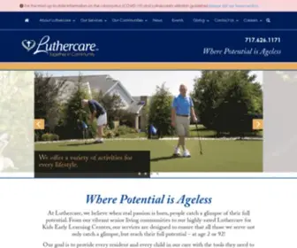 Luthercare.org(Home) Screenshot