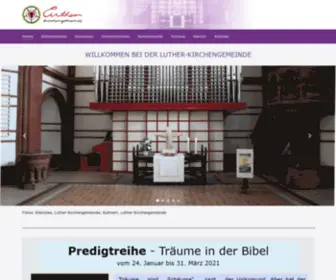 Luthergemeinde-Spandau.de(Luther-Kirchengemeinde) Screenshot