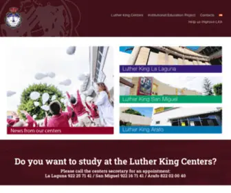 Lutherking.com(Luther King) Screenshot