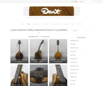 Luthier.com(Hand-Made Musical Instruments Since 1966) Screenshot