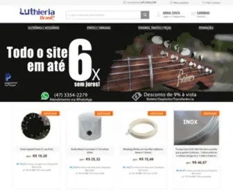 Luthieriabrasil.com.br(Luthieria Brasil Luthieria Brasil) Screenshot