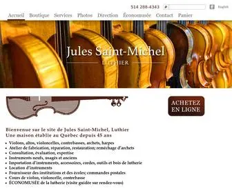 Luthiersaintmichel.com(Jules Saint) Screenshot