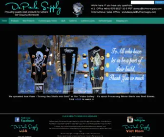 Luthiersupply.com(DePaule Supply) Screenshot