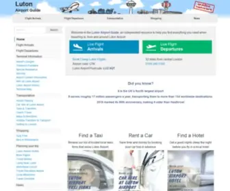 Luton-Airport-Guide.co.uk(The independent Luton Airport Guide) Screenshot
