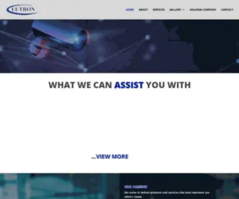 Lutronsa.co.za(Lutron) Screenshot