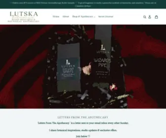 Lutska.com(LUTSKA Essential Oil Blends) Screenshot