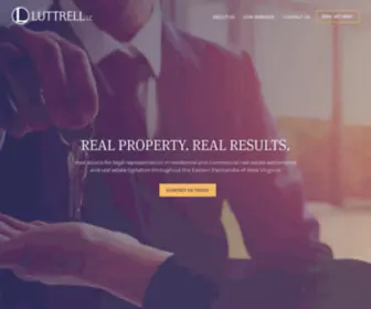 Luttrell-Law.com(Luttrell LC) Screenshot