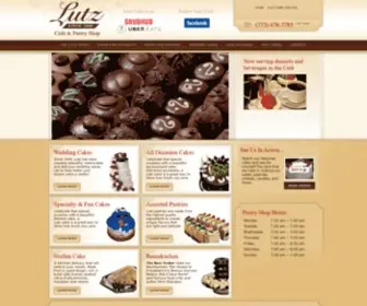 Lutzcafe.com(Lutz Pastry Shop) Screenshot