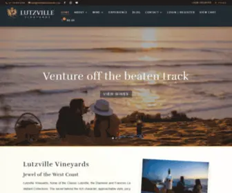 Lutzvillevineyards.com(Lutzville Vineyards) Screenshot