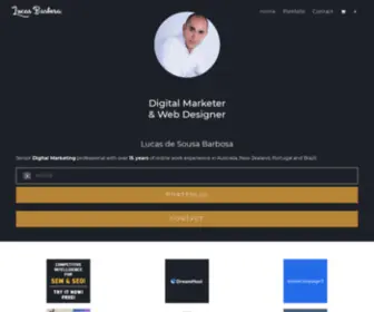Luucas.com.br(Consultoria Especializada em Marketing Digital) Screenshot