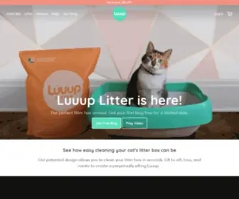 Luuup.com(3 sifting tray litter system) Screenshot
