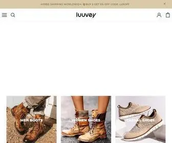 Luuvey.com(The LUUVES) Screenshot
