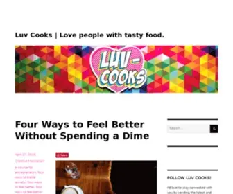 Luv-Cooks.com(Luv Cooks) Screenshot