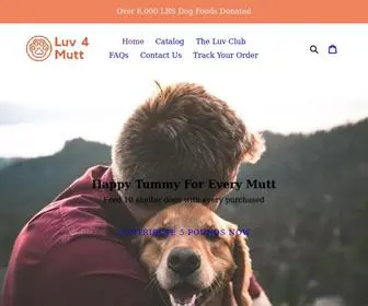 Luv4Mutt.com(Luv 4 Mutt) Screenshot