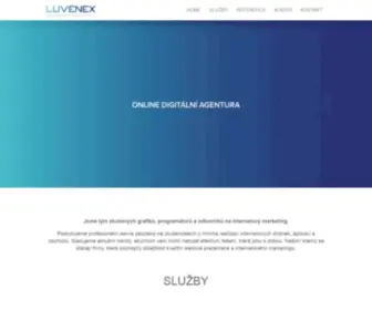 Luvenex.cz(Tvorba webových stránek) Screenshot
