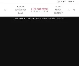 LuvForeverfashion.com(LuvForever Fashion) Screenshot