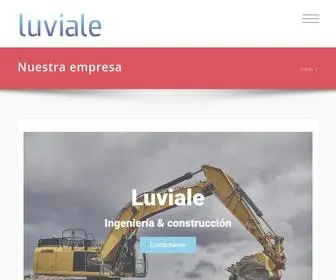 Luviale.cl(Ingeniería) Screenshot