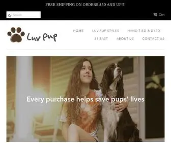 LuvPupdesigns.com(Luv Pup) Screenshot