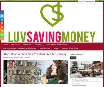 Luvsavingmoney.com(Life on a Budget) Screenshot