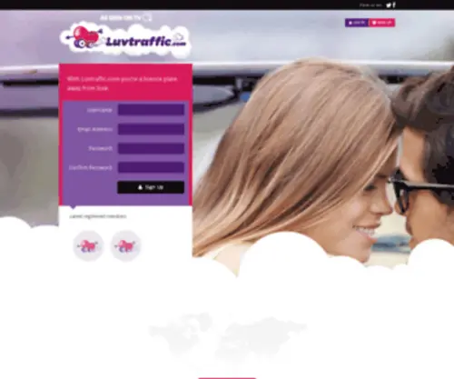 Luvtraffic.com(Luv Traffic) Screenshot