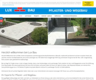 Lux-Bau.de(Baugeschäft Wolfgang Lux) Screenshot