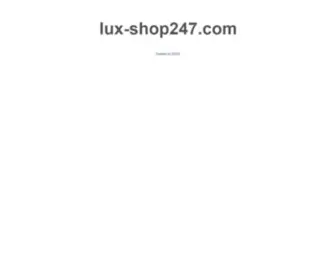 Lux-Shop247.com Screenshot