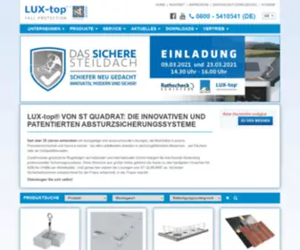 Lux-Top-Absturzsicherungen.de(LUX-top® Absturzsicherungen) Screenshot