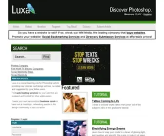 Luxa.org(Free Online File Converter and Editor) Screenshot